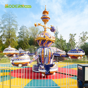 Manège d'attraction de haute qualité pour parc d'attractions, avion rotatif mécanique à commande individuelle pour enfants, idéal pour carnaval et fête foraine, à vendre - Product Image 1