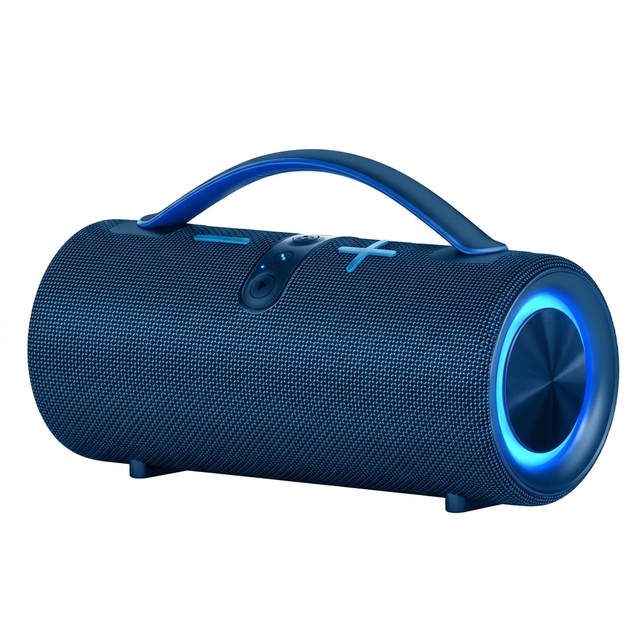 Promotional Branding Modern Speakers With ABS Button Wet Safe Surface Music Light AUX Input Portable Full Range Wireless Audio