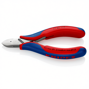 คีมตัดข้างไนเพ็กซ์ 115 มม. สำหรับงานอิเล็กทรอนิกส์ พร้อมบานพับแบบทะลุ - Product Image 1