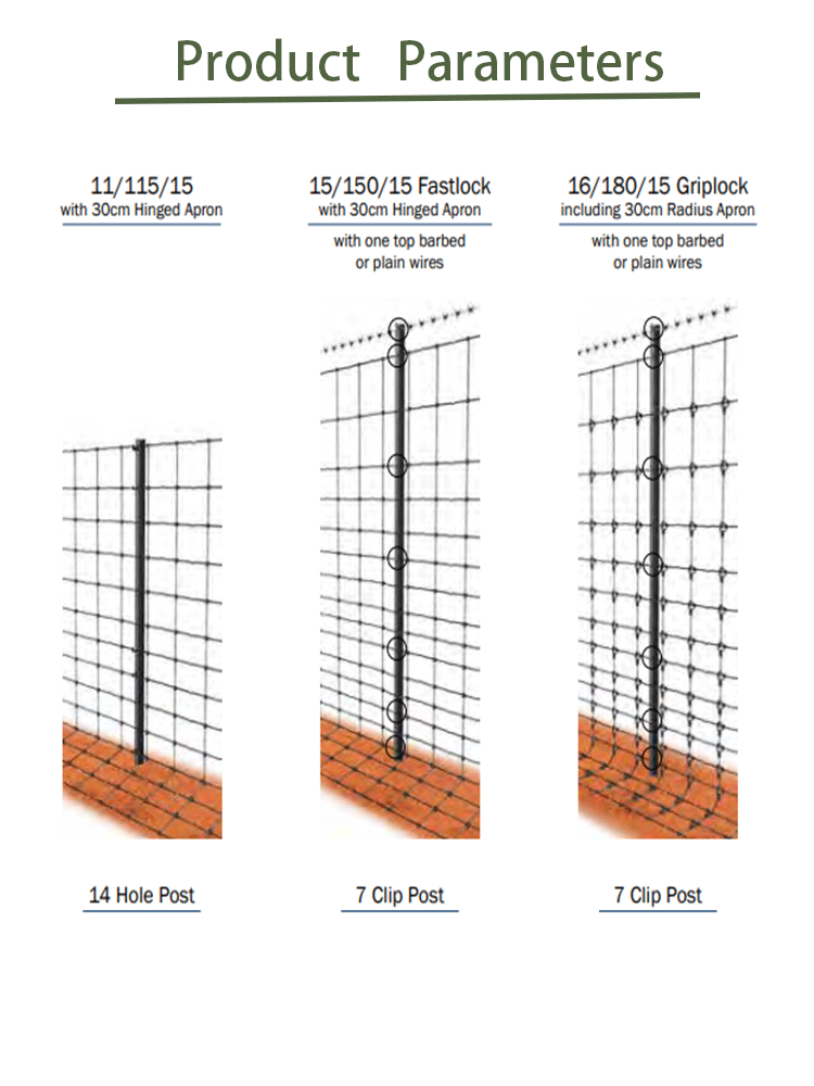 wholesale 4 ft. x 330 f Fixed Knot Farm Fence Field Fence galvanized field fence