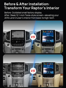 Drhang 12.1inch Android Tesla Màn hình <span class=keywords><strong>Navigation</strong></span> cho TOYOTA LAND CRUISER 2016 đài phát thanh xe đa phương tiện Máy nghe nhạ<span class=keywords><strong>c</strong></span> BT WIFI GPS FM headunit - Product Image 5