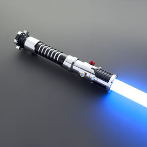 Espada de Duelo de Metal Personalizada LGT SABERS, Inspirada en <span class=keywords><strong>Kenobi</strong></span>, Espada Pesada con Neopixel, Cambio de Color de Arcoíris de Fuego, Luces Intermitentes, Regalo - Product Image 5