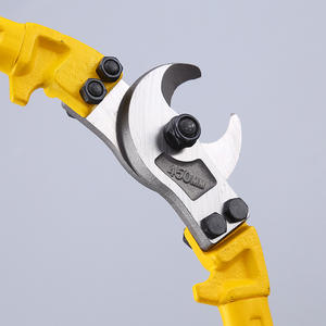 Cisaille à câble Lanbaolu 18 pouces en acier au carbone, qualité industrielle, à lames rondes jaunes, norme américaine - Product Image 1