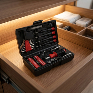 Juego de Herramientas Manuales Profesionales de 45 Piezas, Fácil de Usar, Estuche de Herramientas para el Hogar, Acero al Carbono, Kit de Herramientas Personalizable OEM - Product Image 4