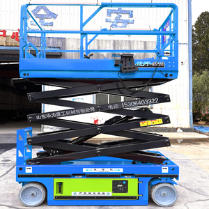 Gunting listrik mengangkat 4-18m Platform udara 6m 8m 10m 12m 14m Skylift perancah pengangkat seluler angkat hidrolik - Product Image 2