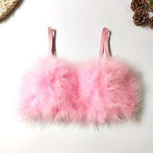 <span class=keywords><strong>Corset</strong></span> court personnalisé pour scène, style tube top, avec échantillon de <span class=keywords><strong>dessin</strong></span>, couture, petit bretelle en plumes d'autruche pour <span class=keywords><strong>femme</strong></span> - Product Image 3