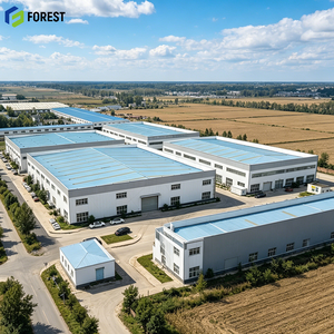 Nave Industrial Aislada de Fábrica Q235, Resistente a Terremotos, para Producción Química y Textil, Venta al Por Mayor - Product Image 1
