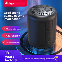 Altavoz TWS de Plástico con Doble Controlador, Resistente al Agua y al Polvo IPX4, 5.1, 5W, Bajos Potentes, Mini LED RGB, Control por Voz, para Exteriores