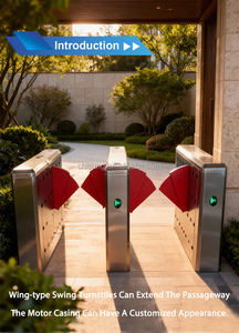 Mécanisme de portail à battants de 900 mm de largeur, mécanisme de portail d'accès de barrière à battants, tourniquet - Product Image 6