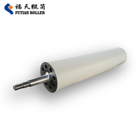 Tambour métallique cylindrique en acier Q235 à finition miroir pour rubans et étiquettes, avec équilibrage dynamique G2.5 pour machine de revêtement