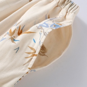 Pigiama da <span class=keywords><strong>donna</strong></span> con stampa Logo doganale all'ingrosso primavera e autunno manica lunga abito pigiama - Product Image 6