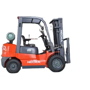 Hydraulic LPG Forklift Chinese HECHA Brand Forklift Truck 2.5ton Forklift