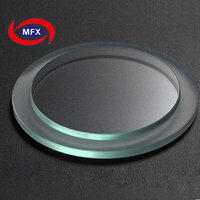 Panneaux de verre en quartz trempé ultra-minces et transparents de type Gorilla pour lampes et luminaires (OEM)