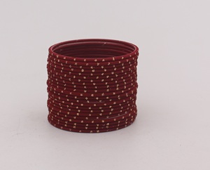 94 98 Gauge Premium Matte <b>Colour</b> Bangles Aluminium Look Decorative Fashion Jewellery Collection - Product Image 2