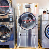 Secadora Comercial de Grado 1 Profesional Industrial, Buen Precio, Secadora de Tambor Único, Ahorro de Energía, Acero Inoxidable