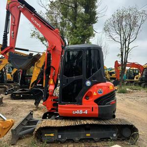 รถขุด U48 ปี 2023 ใช้งานน้อย น้ำหนัก 4.8 ตัน มอเตอร์ 0.2 ตัน ความจุบุ้งกี๋ 0.2 ลูกบาศก์เมตร ชิ้นส่วนไฮดรอลิก KYB สำหรับงานก่อสร้าง - Product Image 1