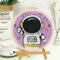 Kit de broderie DIY Vanwoo NP26009, thème sportif, pour débutants, âges 7-12 ans, 12+, laine, polyester, fait main, CN ZHE