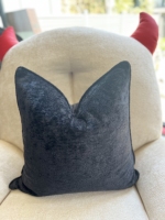 Coussin lombaire haut de gamme en velours tissé doux et moelleux, certifié OEKO-TEX, nouveau modèle 2026, avec bordure invisible.