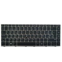 Merek baru untuk HP EliteBook 840 G5 840 G6 846 G5 745 G5 Laptop Keyboard SP tata letak Spanyol Backlit bingkai perak dengan titik