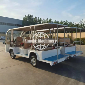 Bus électrique de haute qualité Ranché en promotion, avec couleur personnalisable pour le tourisme en parc - Product Image 1