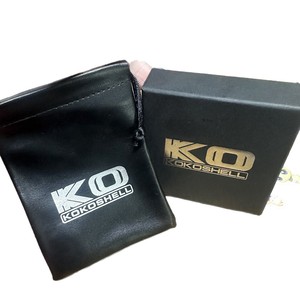 yunnique KokoShell <b>Jewelry</b> <b>Packaging</b> Box Set 9x9cm Square Gift Box With Leather Drawstring Bag For Accessories Storage - Product Image 5