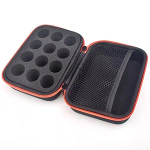 Estuche de Almacenamiento EVA con 12 Compartimentos, Cierre Negro y Morado, Caja de Embalaje Digital a Prueba de Golpes para Electrónicos 3C - Product Image 4