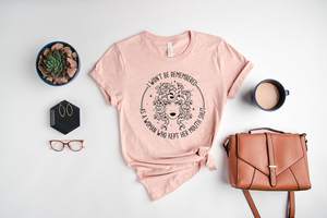 T-shirt Femminista Medusa da donna, manica corta, girocollo, 100% cotone, stampa con citazione motivazionale, casual, per tutte le stagioni - Product Image 1
