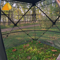 Usine Spécialisée 270 °   Abri de camouflage grand angle pour le camping en forêt, idéal pour l'observation des oiseaux et la chasse