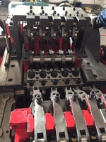 Machine à riveter à froid DURA de haute précision 380V avec moteur PLC, pour la fabrication de rivets en acier inoxydable, type 5 matrices 5 coups