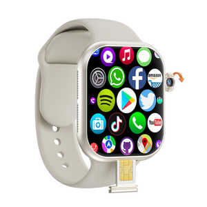 Новейшие смарт-часы 2025 года на Android MT107 с AMOLED-дисплеем, 800 мАч, 4G LTE, Wi-Fi, <span class=keywords><strong>HD</strong></span>-тачскрином, измерением пульса, IP67, унисекс, с поддержкой SIM-карты - Product Image 4