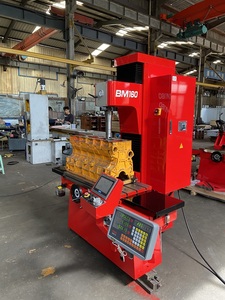 Máquina Fresadora y Mandriladora Vertical <span class=keywords><strong>de</strong></span> Culatas <span class=keywords><strong>de</strong></span> Motor BM160 con PLC para Reparación <span class=keywords><strong>de</strong></span> Motores <span class=keywords><strong>de</strong></span> Motocicletas - Product Image 3