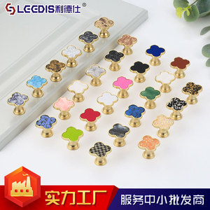 LGEDIS Novelty Shape Zinc Alloy Cabinet <b>Knobs</b> For Wardrobe Drawer Hardware Contemporary Design Durable Plated Finish - Product Image 3