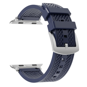 Bracelet de montre à dégagement rapide 20mm 22mm pour Apple Watch Samsung Garmin <span class=keywords><strong>Huawei</strong></span> Bracelet en caoutchouc fluoré souple Hypoallergénique <span class=keywords><strong>Installation</strong></span> facile - Product Image 3