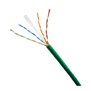 Cat5 Cat6 סרט כבל נחושת CCA גיגה-ביט Cat5e Rj45 כבל למחשב 4 זוגות 28AWG OEM CAT 6 UTP