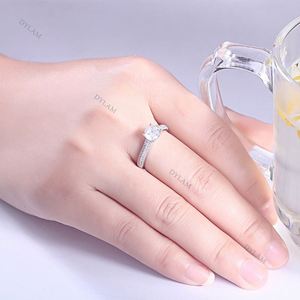 Dylam Beautiful Engagement <b>Rings</b> Best Deals on Silver Pinky <b>Ring</b> Popular for Her <b>Cheap</b> Sterling <b>Wedding</b> Promise Couples - Product Image 2