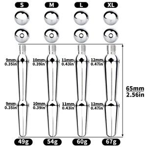 FRRK-226 Metal Horse Eye Stick Male Chastity Device Stainless Steel Male BDSM Couple Training Alternative Sex <b>Toys</b> Wholesale - Product Image 6