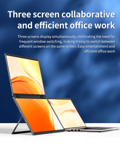 Nouveau Design 15.6 Pouces FHD Pliable Ordinateur Portable Extender Multi Écran PC LED LCD Double Moniteur Écran Portable HDR Panneau IPS pour Bureau - Product Image 2