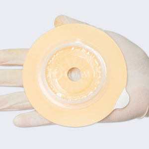 Hidrokolloid kolostomi cilt bariyerleri iki parça için taban plakası flanşı Ostomy Stoma <span class=keywords><strong>Ileostomy</strong></span> Urostomy kılıflı çanta - Product Image 6