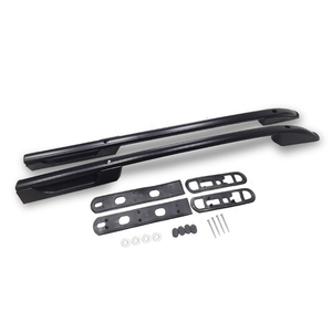 Accessoires de <span class=keywords><strong>porte</strong></span>-bagages de toit de vente directe d'usine bande <span class=keywords><strong>à</strong></span> bagages noire adaptée <span class=keywords><strong>à</strong></span> la camionnette Amarok galerie de toit en alliage d'aluminium - Product Image 3