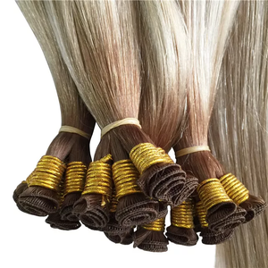 ผมต่อแบบ Double Drawn Handtied Weft แท้ 100% คุณภาพระดับพรีเมียม มองไม่เห็นรอยต่ออย่างชัดเจน Genius Handtied Weft Hair - Product Image 1