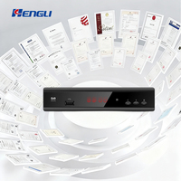Decodificador Digital H265 con Certificación CE, ROSH, FCC, UL, BSCI, EMC, LVD, Receptor de TV TDT, Decodificador DVB-T2, Receptor de Televisión DVB-T2
