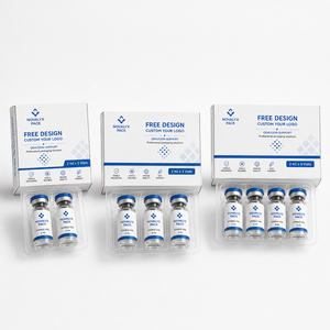 Etiquetas Adhesivas Personalizadas con Logotipo Premium de 3 ml, 5 ml, 10 ml, Etiquetas <span class=keywords><strong>Láser</strong></span> Holográficas para Botellas, Cajas de Embalaje para Frascos con Bandeja de Plástico - Product Image 3