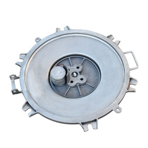 Couvercle de manhole antidéflagrant à six griffes à ouverture rapide en acier inoxydable 304 DN500 avec bride, utilisé pour les véhicules chimiques - Product Image 5