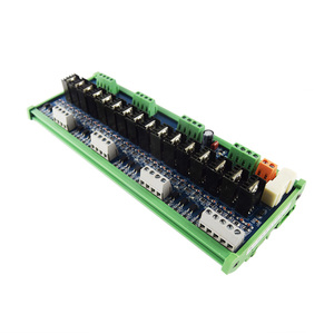 16 채널 <span class=keywords><strong>DC</strong></span> 앰프 보드 PLC 출력 보드 전원 보드 광 커플러 절연 비접촉식 단락 회로 보호 - Product Image 1