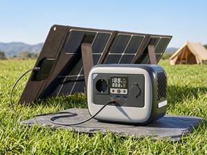 C300 300W Portable Power Station 256Wh Solar Generator MPPT Pure Sine Wave Outdoor Camping Home <b>Backup</b> - Product Image 4