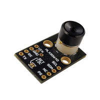 Modul Elektronik Modul Pencitraan Termal IR 32*24 GY-MCU90640 MLX90640 Mengukur Suhu Sensor Kisi