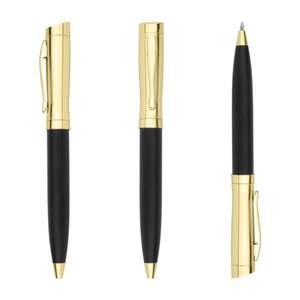 Stylo bille de luxe en métal lourd avec logo personnalisé gravé au laser, stylo à bille original pour cadeaux d'affaires - Product Image 1