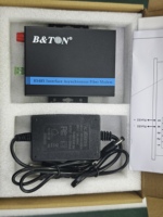 Modem Serat Asinkron Antarmuka RS485 Konverter Serial RS485 ke Serat Optik Modem Transmisi Data Industri