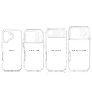 Coques de téléphone portable transparentes en TPU PC personnalisables 2D 3-en-1 pour <span class=keywords><strong>sublimation</strong></span>, compatibles avec iPhone 17 16 15 14 13 12 Pro Max - Product Image 6