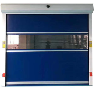 <span class=keywords><strong>Porte</strong></span> <span class=keywords><strong>coulissante</strong></span> rapide automatique de <span class=keywords><strong>porte</strong></span> rideau en PVC à grande vitesse avec télécommande - Product Image 4